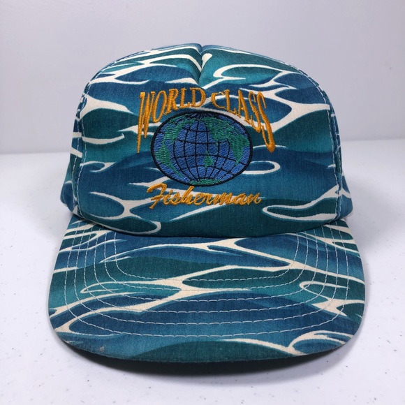 Other - World Class Fisherman Vintage SnapBack Hat